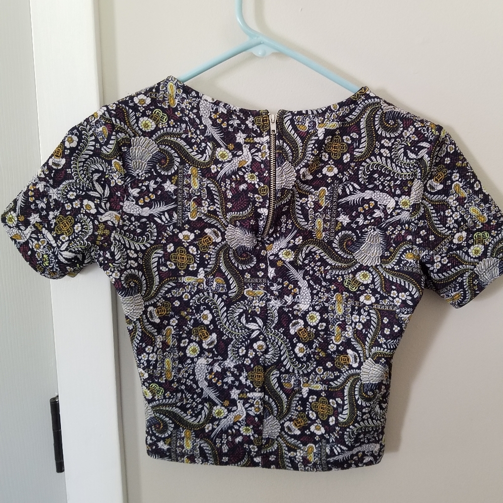 Pull&Bear floral crop top - Picture 5 of 6